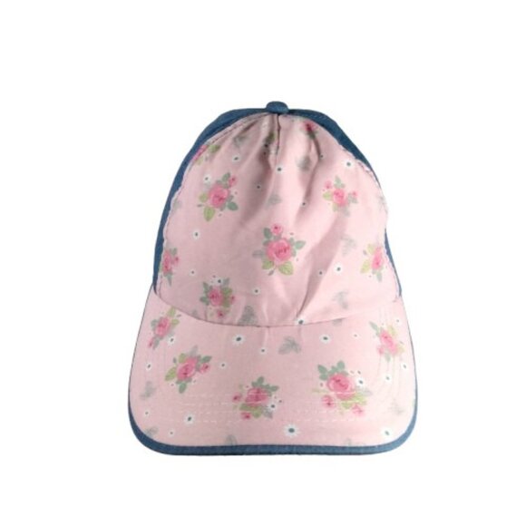 Vintage Y2K Guess Cap Embroidered Bow Blokette Balletcore Pastel Preppy Sporty - Picture 2 of 8